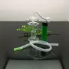 Glass Pipes Smoking blown hookah Manufacture Hand-blown bongs Hot selling super large mouth concave glass water bottle