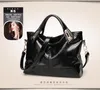 Designer-olja vax läder handväskor högkvalitativa axelväskor damer handväskor mode märke pu kvinnor väskor