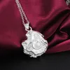 Wysokiej klasy 925 Sterling Silver Rose Zestaw Biżuterii Zestaw DFMSS243 Brand New Factory Direct Sale 925 Srebrny Naszyjnik Bransoletka Kolczyk Ring