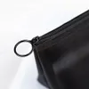 Czarna przezroczysta kosmetyczka przenośna kosmetyczka podróżna Zipper organizator przyborów do makijażu etui do przechowywania kosmetyczka Bolso De Cosmeticos