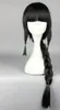 Бесплатно SHIPPIN + + два маленьких хвостик классический черный милый судьба челка Акацуки косплей парик