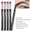 LULAA 4 couleurs liquide crayon à sourcils rehausseur sourcil tatouage stylo croquis teinte imperméable 4 tête longue durée maquillage des yeux TSLM15126887