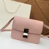 Hot Classic Plain Riem Tas Womens Bag Handtassen Portemonnee Tote Tofu Pakket Enkele Schouder Crossbody Tassen Dames Filp Bag Messenger Purese