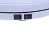 25cm 3d LED-bild 360 graders elektrisk roterande skivspelare FR Fotografi Smycken Modell Visa video Max belastning 10kg