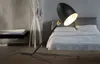 Duckbill الأسنان مخالب الجدول مصباح الشمال الرياح الصناعية الإبداعية السرير أسود أبيض الجدول ضوء ac 90-265V