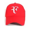 Roger Federer Baseball Caps Uomini di alta qualità da donna Cappello ibrido Cappello da tennis Cappello da tennis 10pcs DHL 6277621