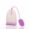 Bag Shaped Tea Infuser Bags Style Silicone Spices Strainer Herbal Spice Filter Diffuser Kitchen Home Slimming Infusers DBC BH3516