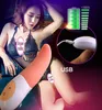 Sex Zauberstab Massagegerät Medizinisches Silikon Echtes Gefühl Zungenvibrator Weibliche Masturbation 10 Modi USB Wiederaufladbar1933260