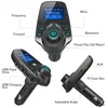 T11 Bluetooth Car Kit Handsfree Set MP3-плеер FM-передатчик Dual USB Автомобильное зарядное устройство 5V 2.1A Поддержка TF-карты USB-диск Оптовая T10 G7 BC06