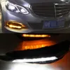 2Pcs For Mercedes Benz W212 E Class E180 E200 E260 E320 2014 2015 car LED DRL Daytime Running Light Daylight fog Lamp