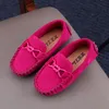 Taglia 21-35 Scarpe per bambini Scarpe per ragazzi Slip On 2020 Primavera Morbida pelle PU Scarpe casual per bambini Ragazze Mocassini morbidi e comodi Baby # 27