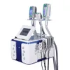 5 i 1 fettfrysning bantning 360 ° Cryo Handle CryOlipolysy Machine Cellulite Removal Laser FipleSuction Beauty Care Machines