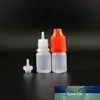 Пластиковые бутылки капельницы с ребенком Proof Safe Caps Советов Vapor Squeeze электронной Cig Длинного соском