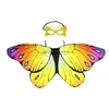 Cosplay Butterfly Wings Mask Belly Dance Sticks Bag Adult Kid Belly Dancing Costume Wings Bollywood Jewelry Butterfly Wings 10pcs send