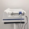 2 in1 muscular eléctrica máquina de terapia por ondas de choque Estimulação emshock EMS com 4 ventosas e 5 cabeças de choque