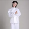 Unisex Bekväm pyjamas Hanfu 100% bomullskläder Sleepwear At Home Leotard Kinesiska Forntida Vit Pyjamas övning Tröjor i Temples