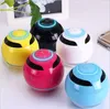 100pcs Mini Bluetooth Speaker ball Wireless column Handfree TF FM Radio with Mic MP3 globe audio Music receiver for phone