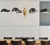 LED LED Żyrandol Nordic Deco Fixury Restauracja Lampy Wisiorek Sypialnia Oprawy Zawieszenie Salon Wiszący Światła Myy