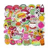 Waterdichte Cartoon Graffiti Auto Sticker Ins Schattig Literair 50 Stks DIY Decal Stickers voor Motorfiets Trolley Case Skateboard Fiets