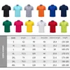 Män snabb torr bomull Kort ärm Polos Golf Tennis Tops Tees Högkvalitativ Sport Plus Size8455944