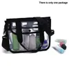 Organizer Toiletry Fashion Transparent Storage Case Travel Cosmetic Bag Portable Clothes Tote Bag1201a
