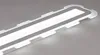リビングルームの寝室調査室の廊下白い色の表面に取り付けられたアクリルの天井灯AC85-265V MYYのための現代のLEDの天井灯