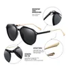 Sunglasses Pro 2022ブランドデザインメンズ偏光TR90フレームZonnebril Heren PC15031用のVintage Pilot Sun Glases