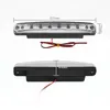 2pcs / lot 8 LED Gündüz Farı Otomobil DRL Sis Sürücü Daylight Far Otomatik Beyaz Su geçirmez Lamba