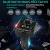 BT36 T66 Bluetooth Handsfree MP3 Audio Player FM Transmitter With 3.1A Quick Charger Dual USB Voltage LED Display TF Card Music Car