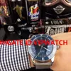 Лучшие роскошные автоматические механические мужские часы с синим циферблатом, силиконовый ремешок, 5 атм, водонепроницаемая светящаяся стрелка orologio di lusso