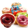 Кухонная плесень Donut DIY DIY Donuts Сделание плесени хлебобулочные инструменты для выпечки Десерты хлеб Формы пищевые Пищевые пирожные Торт Трафарет Донут Maker Flush BH3057 TQQ