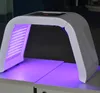 luz ômega portátil terapia de luz led 7 cores vermelho azul verde amarelo máquina de lâmpada de fototerapia rejuvenescer a pele remoção de acne