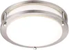 13-Inch Double Ring Dimmable LED Flush Mount Ceiling Light, 36W (120W Equivalent), 1800lm, 5000K Daylight White