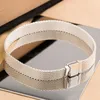 Personality creative strap bracelet for Pandora 925 sterling silver plated 18K gold classic temperament ladies bracelet with original box