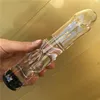 Dildo di vetro cavo Aggiungi acqua ghiacciata Pyrex Plug anale Butt plug Pene falso Ano Bacchetta da massaggio Giocattoli adulti del sesso per coppie Donne gay5180404