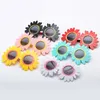 Kinder Mode Sonnenbrille Sonnenblumen Kinder Sonnenbrillen UV400 Sommer im Freien Reisen Anti -Strahlung Brille Schutzbrillen