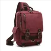 HBP canvas vrouwen mannen rugzak stijl reizen bagage tas enkele riem twee riem taille tas