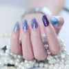 14pcssheet Glitter Gradient Color Nail Stickers Decals Nailwraps Full Cover Polish Sticker DIY Selfadhesive Nailart Decoration8512882