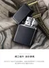 New Arrival Fire Retro Lighter Metal Black Frosted Windproof Torch Metal Cigarette Lighter Smoking Fuel Lighters Cigarette Case