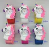 Kids Unicorn horloge 3D Cartoon Unicorn Quartz Horloge Siliconen Band Slap Horloge Kinderen Gift Verjaardag Horloges GGA3414