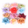 20pcs Artificial Silk Rose Head Mini Gradient Orchid Artificial Flower Wall for Wedding Home Decor DIY Wreath Craft Flower Head1