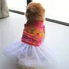Caniche roupas para cachorros verão Vest para Casual Pet Dog Vestuário filhote de cachorro vestidos de cão