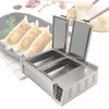 220V Multi-Function Fried Dumpling Machine för multifunktion Frying Pan i Kantine Restaurang Frukost Bar Snack Bar