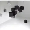 Postmodern Designer Gallery Studio Led Chandelier Art Magic Cube Dinner Living Room Suspension Lighting Fixtures 100-240V