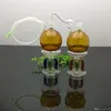 Classic top round belly and bottom four-claw silent filter cigarette kettle Glass Bongs Glass Smoking Pipe Water Pipes Oil Rig Glass Bowls O