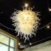 Bright Murano Glass Chandeliers Hand Blown Ceiling Lamps LED Lighting Modern Crystal Pendant Lamp Suspensions Lamps