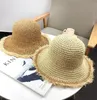 Tide Straw Hats Holiday Beach Hat Dames Wide rand Hoeden Hoge kwaliteit Sun Hat Tide 2 Colors Fisherman Hats339x