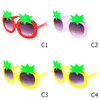 Moda Çocuk Güneş Gözlüğü UV400 Çilek Şekilli Çocuk Güneş Gözlükleri Kız UV400 Bebek Güneş Gözlükleri Sevimli Gözlük Shades Gözlük