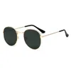 Simple Luxury Round Sunglasses Brand Designer Retro Sunglass Driving Sun Glasses Sunglass Mirror