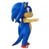 2019 2018 Sonic and Miles Tails Mascot Costume Fancy Party Dress Carnival Costume322s